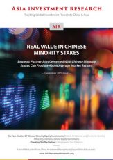 Asia Investment Research - Attracting Chinese Equity Investment